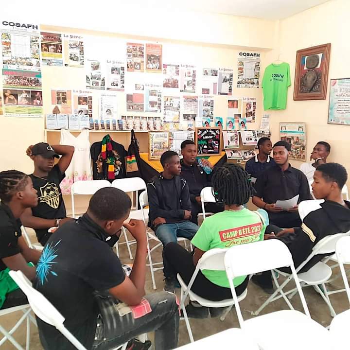 Haitian youth, summer camp Haiti